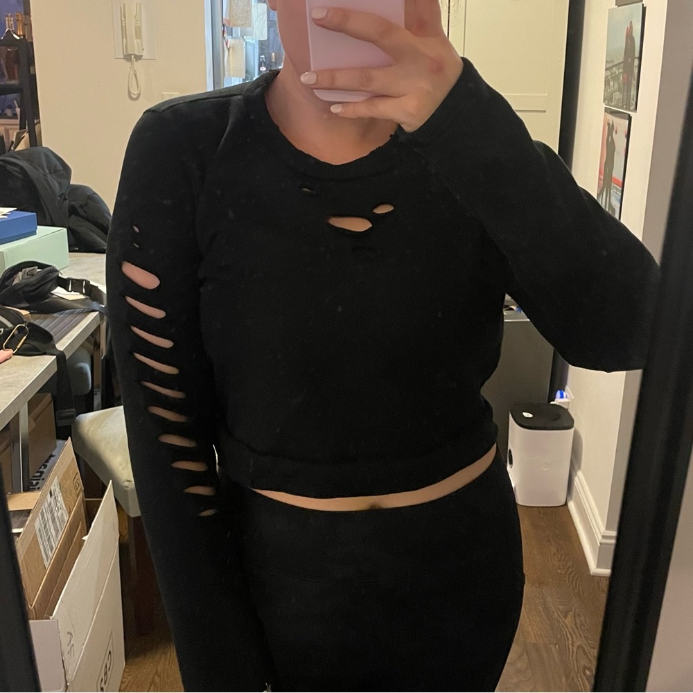 Alo Cut Our Sweatshirt